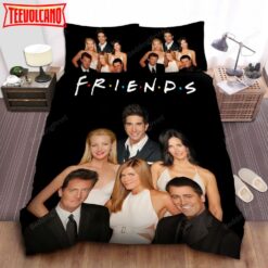 Friends Characters In Formal Clothes Photograph Bed Sheets Duvet Cover Bedding Sets