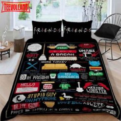 Friends Tv Show Bedding Set Duvet Cover Pillow Cases