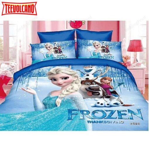 Frozen Luxury Bedding Set Duvet Cover &amp Pillow Cases