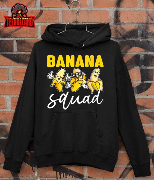 Funny BANANA SQUAD Shirt That’s Bananas Halloween Costume T-Shirt