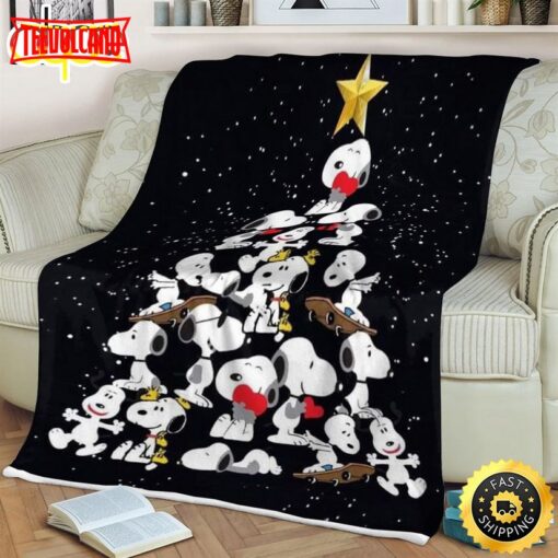 Funny Snoopy Christmas Gift For Blanket Christmas Snoopy