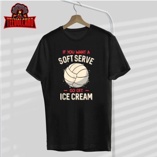 Funny Volleyball Shirt For Girls Teens Women T-Shirt