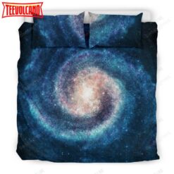 Galaxy Blue Milky Way Space Bed Sheets Duvet Cover Bedding Set