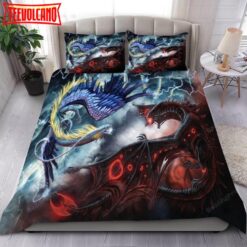 Galaxy Dragon Art Bed Sheets Duvet Cover Bedding Sets