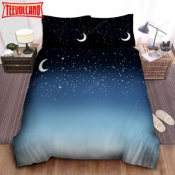 Galaxy Pattern Blend Bed Sheets Duvet Cover Bedding Sets