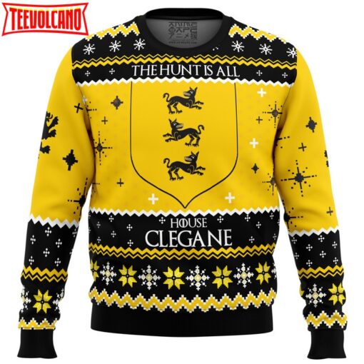 Game of Thrones House Clegane Ugly Christmas Sweater