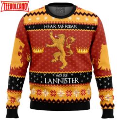 Game of Thrones House Lannister Ugly Christmas Sweater