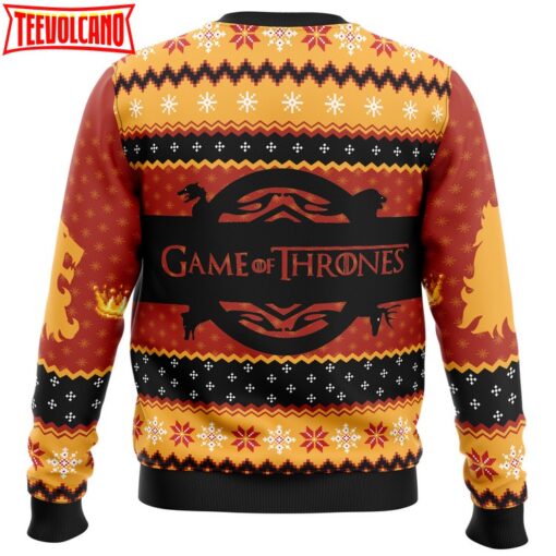 Game of Thrones House Lannister Ugly Christmas Sweater