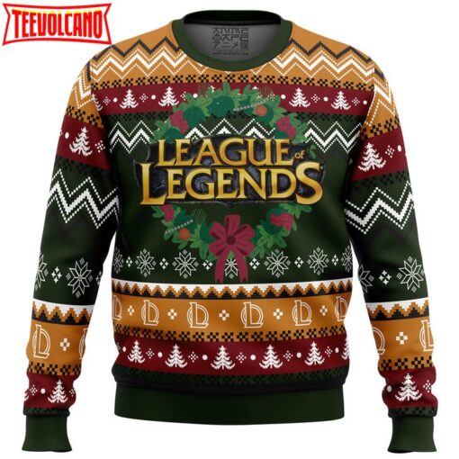 Game on Christmas League of Legends Ugly Christmas Sweater