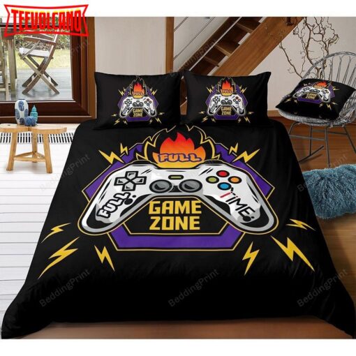 Gamer Zone Bedding Set Bed Sheets Duvet Cover Bedding Sets