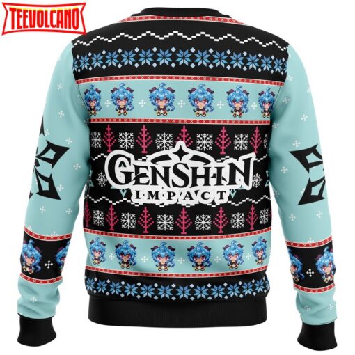 Ganyu Genshin Impact Ugly Christmas Sweater