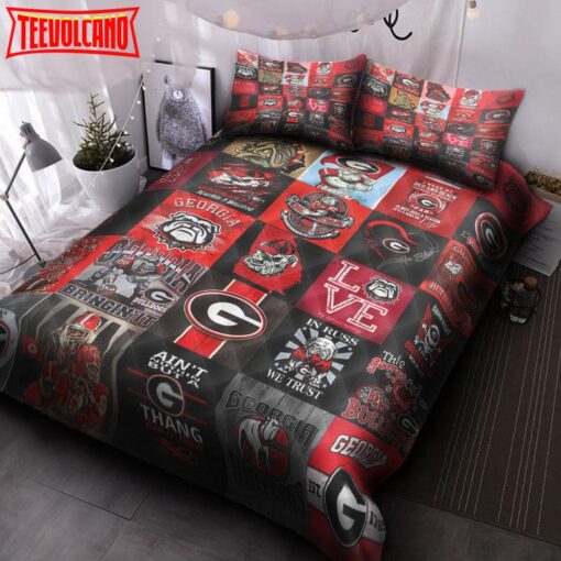 Georgia Bulldogs Football Bedding Set