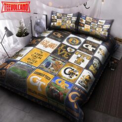 Georgia Tech Yellow Jackets Football Bedding Set