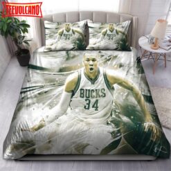 Giannis Antetokounmpo Milwaukee Bucks NBA 10 Bedding Sets