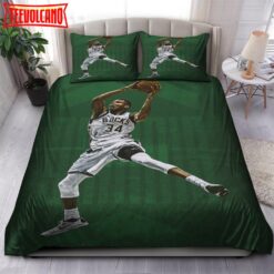 Giannis Antetokounmpo Milwaukee Bucks NBA 12 Bedding Sets