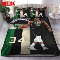 Giannis Antetokounmpo Milwaukee Bucks NBA 13 Bedding Sets