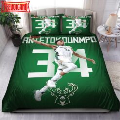 Giannis Antetokounmpo Milwaukee Bucks NBA 15 Bedding Sets