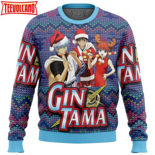 Gintama Alt Ugly Christmas Sweater