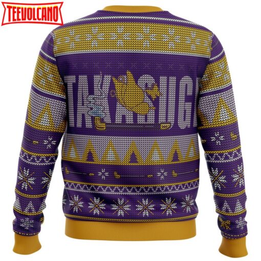 Gintama Smokin Shinsuke Ugly Christmas Sweater