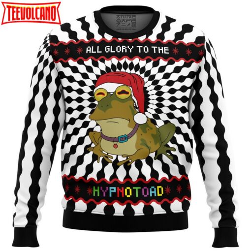 Glory To The Hypnotoad Ugly Christmas Sweater