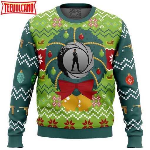 Golden Eye v2 Ugly Christmas Sweater