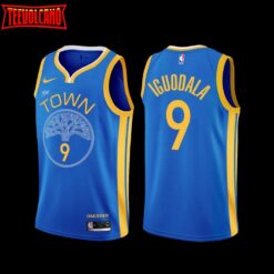 Golden State Warriors Andre Iguodala 2022-23 Earned Edition Jersey Royal