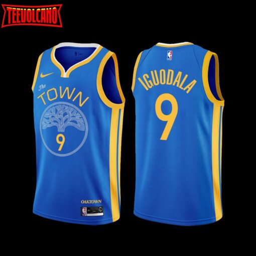 Golden State Warriors Andre Iguodala 2022-23 Earned Edition Jersey Royal