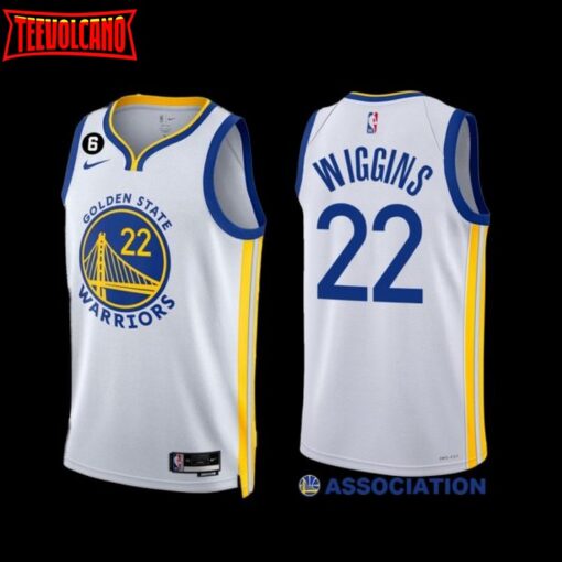 Golden State Warriors Andrew Wiggins 2022-23 Association Edition Jersey White