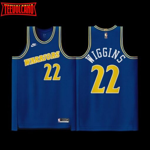 Golden State Warriors Andrew Wiggins Classic Edition Authentic Royal Jersey