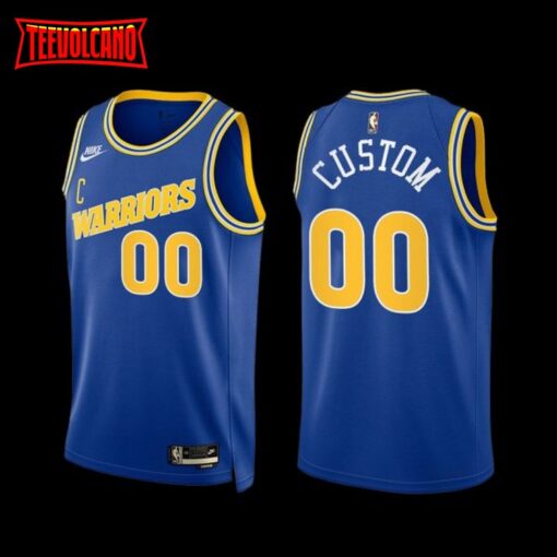 Golden State Warriors Custom 2022-23 Classic Edition Blue Jersey