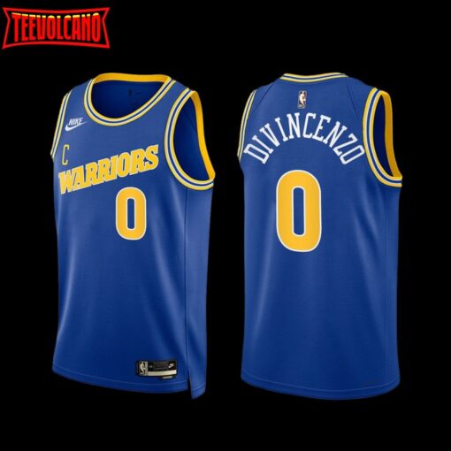 Golden State Warriors Donte DiVincenzo 2022-23 Classic Edition Jersey Royal