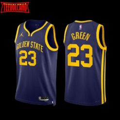 Golden State Warriors Draymond Green 2022 Statement Edition Jersey Navy