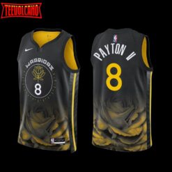 Golden State Warriors Gary Payton II 2022-23 City Edition Jersey Black