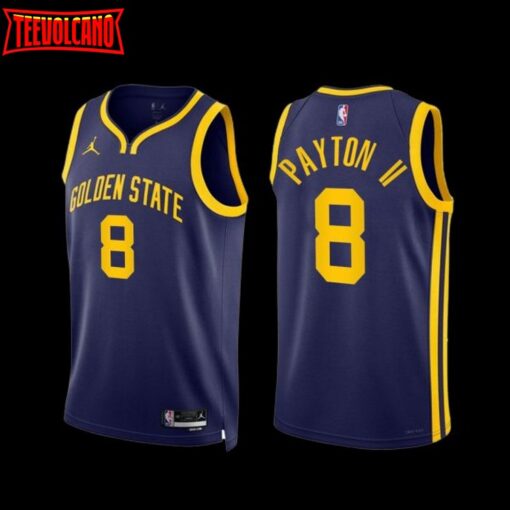 Golden State Warriors Gary Payton II 2022-23 Statement Edition Jersey Navy