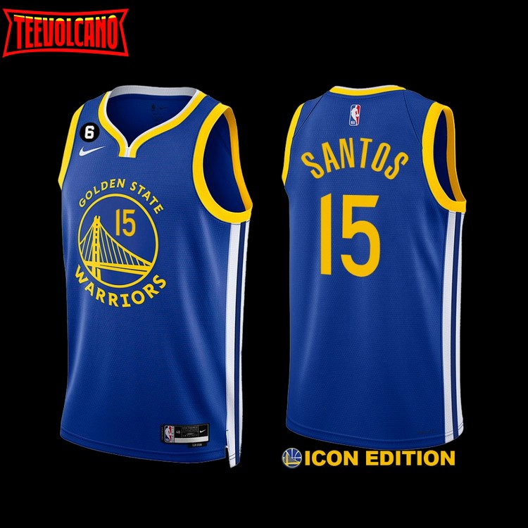 Golden State Warriors 15 Gui Santos 2022-23 Classic Edition Royal