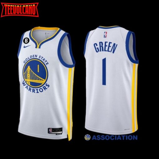 Golden State Warriors JaMychal Green 2022-23 Association Edition Jersey White