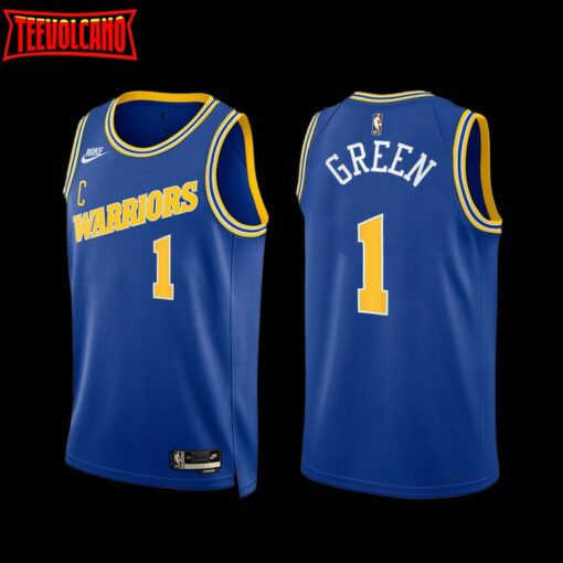 Golden State Warriors JaMychal Green 2022-23 Classic Edition Jersey Blue