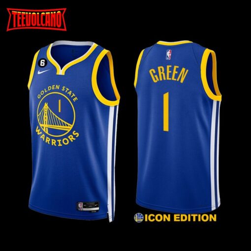 Golden State Warriors JaMychal Green 2022-23 Icon Edition Jersey Royal