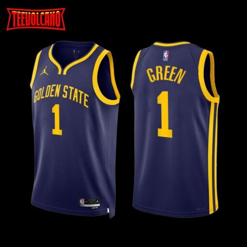 Golden State Warriors JaMychal Green 2022-23 Statement Edition Jersey Navy