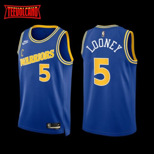 Golden State Warriors Kevon Looney 2022-23 Classic Edition Jersey Blue