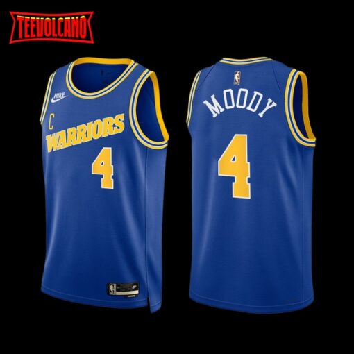 Golden State Warriors Moses Moody 2022-23 Classic Edition Jersey Blue