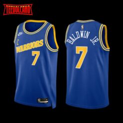 Golden State Warriors Patrick Baldwin Jr. 2022-23 Classic Edition Jersey Blue