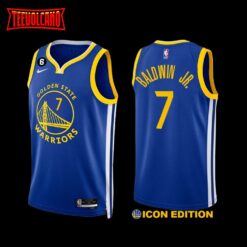 Golden State Warriors Patrick Baldwin Jr. 2022-23 Icon Edition Jersey Royal