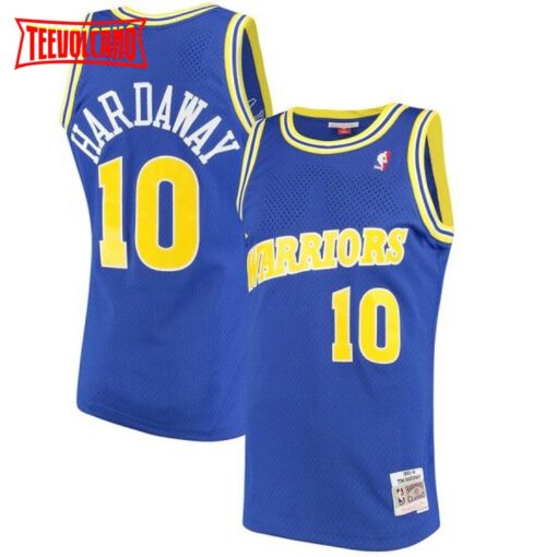 Golden State Warriors Penny Hardaway Blue Throwback Jersey