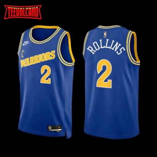 Golden State Warriors Ryan Rollins 2022-23 Classic Edition Jersey Blue