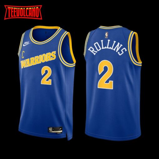 Golden State Warriors Ryan Rollins 2022-23 Classic Edition Jersey Blue