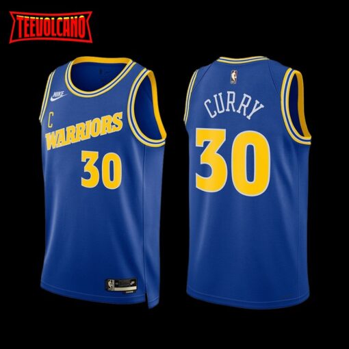 Golden State Warriors Stephen Curry 2022-23 Classic Edition Jersey Blue