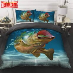 Gone Fishing Bedding Set Duvet Cover &amp Pillow Cases