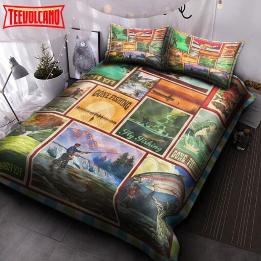 Gone Fishing V2 Bedding Set