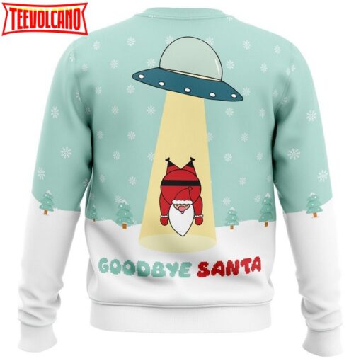 Goodbye Santa Ugly Christmas Sweater